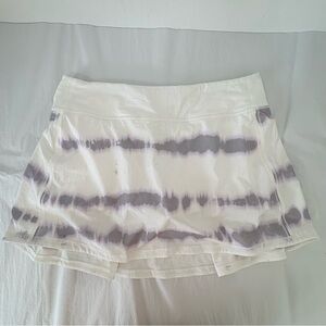 Lululemon | Pace Rival Mid-Rise Skirt Long | Sz 8 | Transverse Lilac Multi | EUC